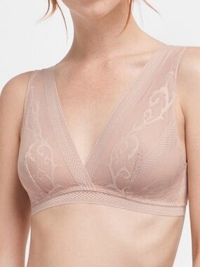 Wolford Riley Bralette in Petal Rose XS